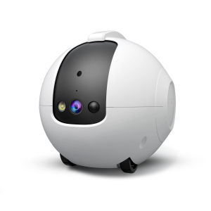 Mobile Intelligent Robot Camera 4MP Indoor Cam Battery-Operated Wireless Pet/Elderly/Baby APP Control Home Care Security Camera