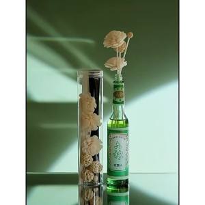 QUE KHUẾCH TÁN TINH DẦU NƯỚC HOA THƠM PHÒNG (QUE + HOA MÀU TRẮNG) - ALLIN