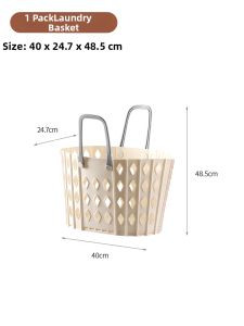 Dirty Clothes Storage Space-saving Foldable Basket