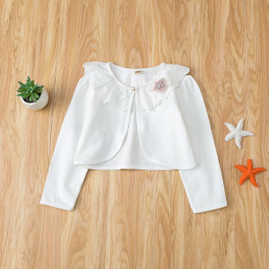 Áo Khoác Trẻ Em Mùa Hè Mỏng Áo Choàng Bé Gái Áo Choàng Cotton Pha PU Áo Khoác Ngoài Cho Bé Gái Từ 3 Tháng Đến 6 Tuổi