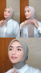Lozy Hijab - 100k Get 4 Polly Cotton Square (Hijab Segiempat Polly Cotton)