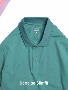 Áo thun nữ có cổ màu tím vải Pique Cotton mắt chim mềm mịn thoáng mát không bai xù dáng Slimfit trẻ trung APL01