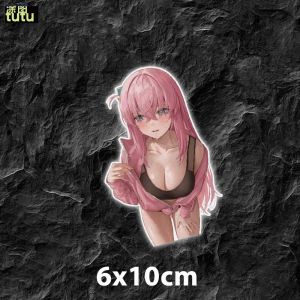 Tutu Anime Two-Dimensional Lonely Rock Poqi Sauce Scratch Cover Car Decoration Electric Car Car Sticker