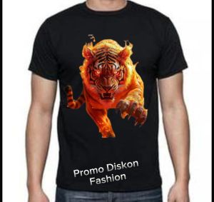 Baju Kaos Pria Wanita Kaos 100%Cotton Combed Katun 24s