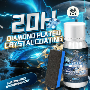 DIAMOND PLATEDCRYSTAL COATNG 20H With self Healing and UV TrackTechnology Car Detailing Professionals 10+ Years of Protection