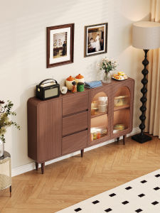 Vintage Slim Solid Wood Custom Storage Sideboard