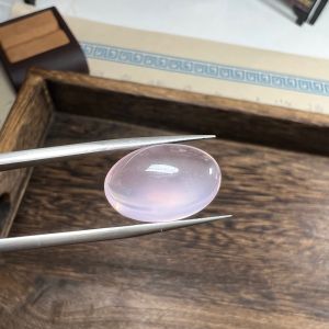 1195TS-ĐÁ THẠCH ANH HỒNG SÁNG TRONG SUỐT ( THIÊN NHIÊN ) KHÔNG XỬ LÝ