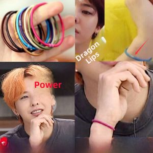 GDKKNEKKI Fine Hair Ties Elastic Hair Bands Small Hair Rings Hair Accessories Korean Style Fashion Jewelry Fresh Outlined