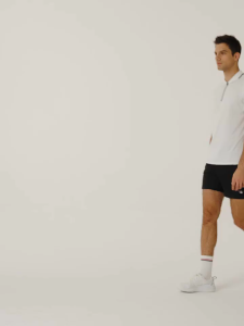 WILSON Men Advantage Zip Tennis Polo Shirt