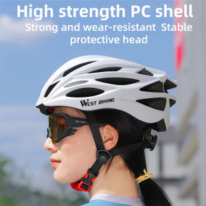 WEST BIKING Cycling Helmet Ultralight Motorcycle Helmet 243g MTB Road Bike Helmet Bicycle E-bike Helmet for Women Men Bicycle Accessories