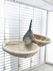 PET AND YOU | Handwoven Resting Bird Nest Toy