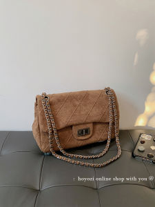 Velvet Square Shoulder Bag HOYOZI Womens Crossbody Chain Bag Fashionable Casual Single Strap Handbag Small Size