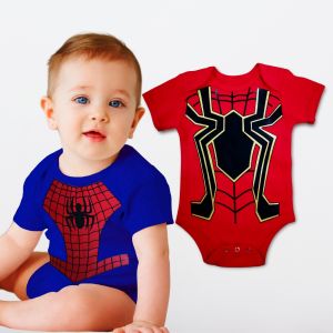 Baby Onesies PH Spider Avengers Superhero Baby Clothes 0-12 months Newborn Baby Boy Monthly Outfit