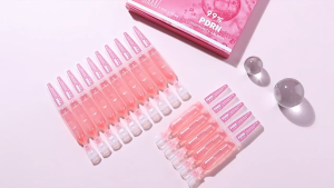 Anti-Aging Salmon DNA Serum Firm & Bright Skin Niacinamide Serum Hyaluronic Acid Sensitive Skin Formula To Improve Dull Skin Whitening Skin Care Essence 10pcs/box
