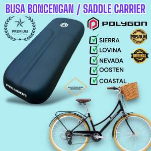 ( POLYGON ) Spon Saddle Carrier Sepeda / JOK BUSA BONCENGAN SEPEDA Merk POLYGON Sierra Lovina Nevada Oosten