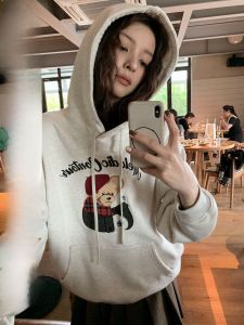 Patchwork Drawstring Hoodie
