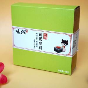 Authentic Sichuan Specialty Flavorful Mushroom Soup Base 400g for Rice Noodles Three Delights Soup Non-spicy Hotpot Ingredients