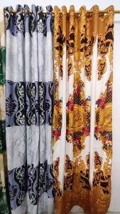Paket 3 Pcs Hordeng Jendela Smokring 12 Lubang Gorden Smokring Pintu Dan Jendela Ukuran 135x220 Cm Tirai Jendela Termurah