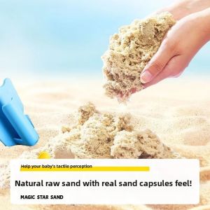 MONLEYTA | Safe Non-Sticky Modeling Sand Set Indoor Magic Lightweight Colorful Sand