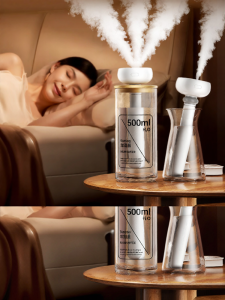 เครื่องพ่นน้ำช่วยความชื้น USB ขนาดเล็ก ไร้เสียงสำหรับใช้ในบ้าน สำหรับใช้ในรถ สำหรับใช้ในห้องนอน สำหรับเดินทาง 2286