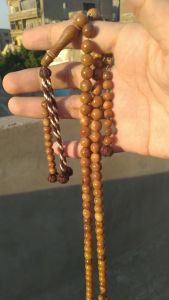 Tasbih Koka Coklat 8mm original Mesir (Kokka Wood Beads)