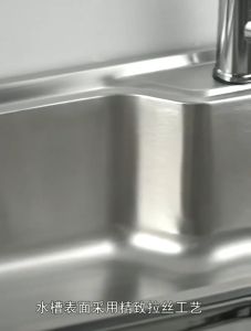 Stainless Sink For Kitchen With Faucet Set Heavy Duty Thickened Double Sink Kitchen Sink With Stand Portable Removable Floor Sink Washing Dish Vegetable Sink Wash Basin Outdoor Sink For Bar Household Restaurant Kitchen