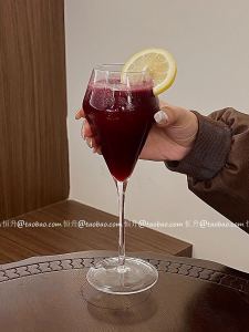 Versatile Drinkware: French Style Crystal Champagne Glass & Creative Cocktail Cup