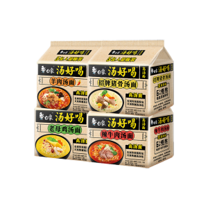 White Elephant Big Bone Noodles Instant Noodles Soup Delicious Whole Box 24 Bags Official Flagship Store Instant Noodles Original Sauce Pork Bone Fast Food
