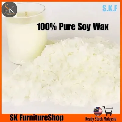 S.K.F 100% Pure Natural Soy Wax soywax 大豆蜡 for Candle Making 52°C Melting Point