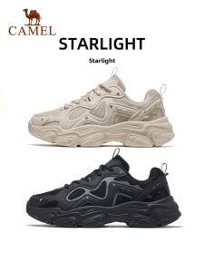 CAMEL | Autumn Thick Sole Height Increasing Vintage Shock Absorption Casual & Running Women Shoes