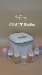Autumnz Mini UV Steriliser & Dryer Sterilizer | UV Sterilizer ( FREE Straw Bottle)