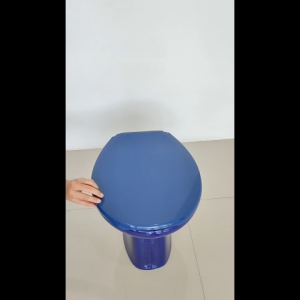 ฝารองนั่งชักโครก Fuji รุ่น K-1252 (ราคาพิเศษ) ฝาส้วม ฝาชักโครก   แข็งแรง ใช้กับโถแบบนั่งราดและมีถังกดน้ำด้านหลัง