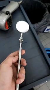 กระจกล่อปลา ยืดพับได้ ไม้ล่อปลากัด สำหรับปลากัดสวย กระจกปลากัด ฝึกปลากัด 5.5cm 7.5cm