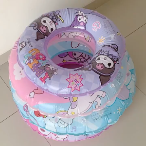 Ban Renang Pelampung Anak Bayi / Motif Kartun Karakter Kuromi Stitch / Safety Inflatable Tube Kids