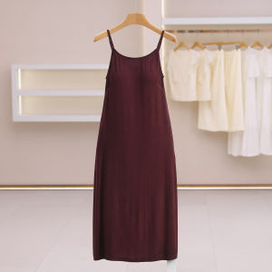 Slimming Plain Tank Dress