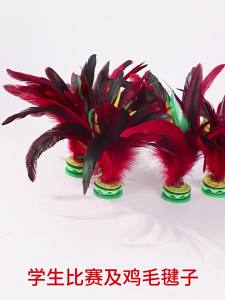 SHENWO | Durable Traditional Chicken Feather Shuttlecock for Kids and Students