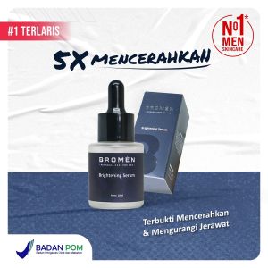 Bromen Serum Wajah Pria BROMEN Brightening Men Serum Mencerahkan Wajah