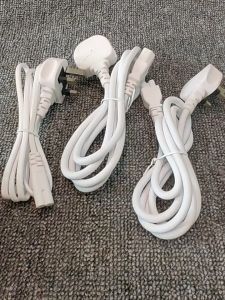 White 1.5 M Meter Cable Cord UK Single Thin Extension Power Cord 1 Way Extension UK 3 Pin Plug with Fuse Connection Line British Standard Product Suffix Plum Tail 8 Suffix Travel Short One Plug Extension Cord Power Strip