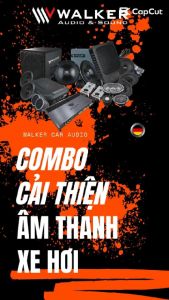 Cấu hình âm thanh ô tô Walker Độ âm thanh xe hơi cao cấp