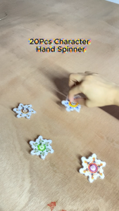 20Pcs Party Gift Hand Spinner Character Design Pad for Party Gift-Lootbag Filler