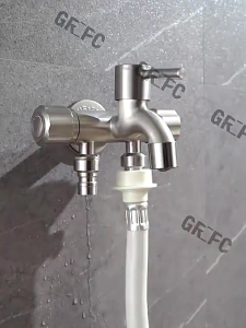 KYT 304 stainless steel faucet wholesale 4-inch extended copper core washing machine mop basin quick water faucet bathroom manufacturer