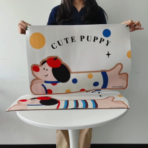 พรมห้องน้ำลายการ์ตูน 40*60ซม. กันลื่น แห้งเร็ว พรมเช็ดเท้าสำหรับห้องน้ำห้องครัว แผ่นดูดซับโคลนไดอะตอม
