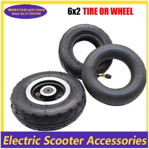 6x2 Tire 6 Inch Inner Tube Set 6x2 Wheels Fit for Electric Scooter Wheel Chair Truck Trolley Cart Air Wheel