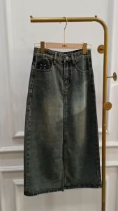 MKY CLOTHING ROK MIDI SLIT HIGH WAIST
