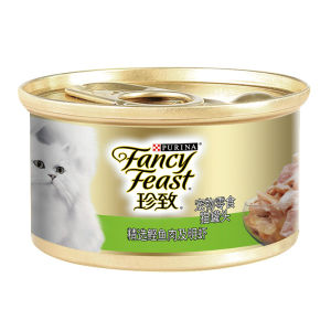 Purina Fancy Feast Wet Cat Food Seafood Collection in Wet Cat Food Nature Magic Canned Wet Food Adult High Protein 96% Meat 85g