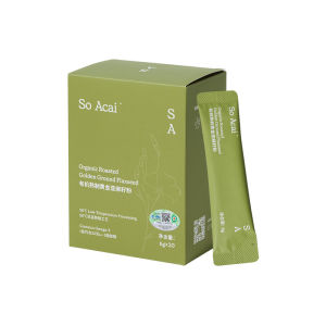 SO ACAI | Organic Natural Flaxseed Powder Pre-Cooked Individually Packaged