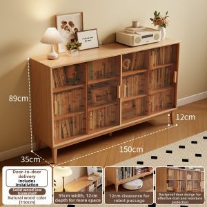 DONGMU | Glass-Door Dustproof Bookshelf