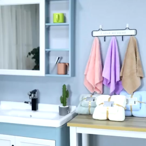 【Daily Suki Store】2-in-1 Coral Fleece Bath & Face Towel Set - Ultra Soft Microfiber | Super Absorbent & Quick Drying Towels for Home & Travel