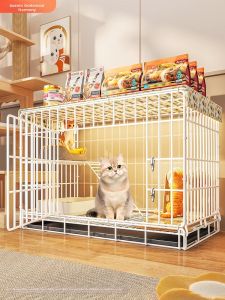 SHUITIANYIFANG | Double Layer Large Folding Cat Cage