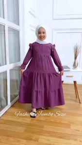 Gamis Anak Crinkle Airflow Gamis Susun Rempel Terbaru Kekinian Viral